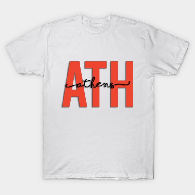 Athens, GA T-Shirt by doodlesbydani